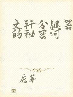 文轩分腿器河马的秘密河