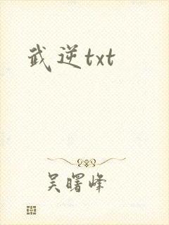 武逆txt封面