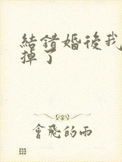 结错婚后我离不掉了