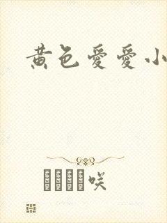 黄色爱爱小说