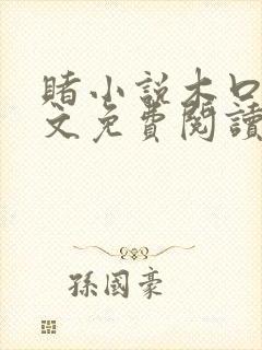 赌小说木口银全文免费阅读笔趣阁