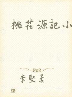 桃花源记小说封面