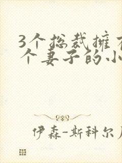 3个总裁拥有一个妻子的小说封面