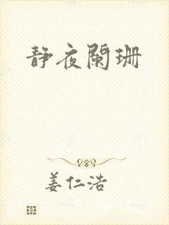 静夜阑珊
