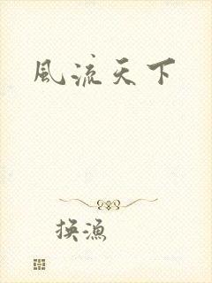 风流天下封面