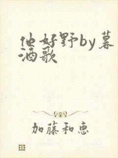 他好野by暮色酒歌