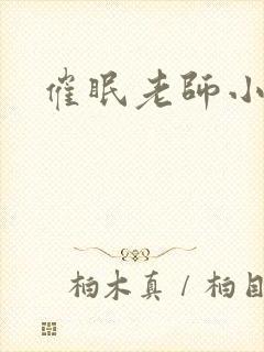 催眠老师小说封面