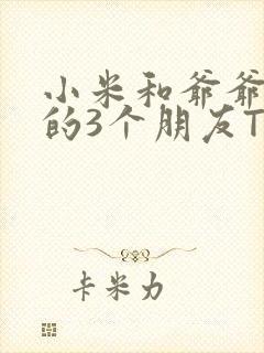 小米和爷爷和他的3个朋友TXT封面