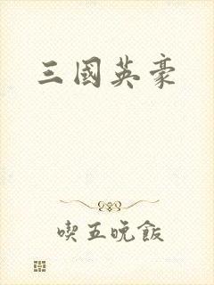 三国英豪封面