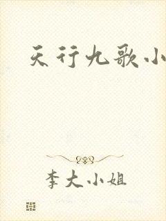 天行九歌小说