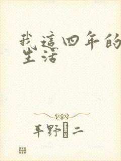 我这四年的奴隶生活