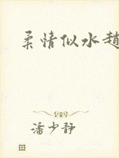 柔情似水赵雅儿