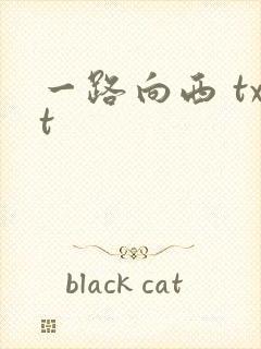 一路向西 txt