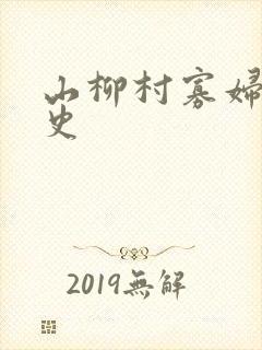 山柳村寡妇的情史封面