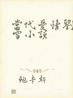 当代爱情刘成刘雪小说封面