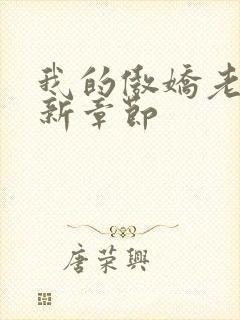 我的傲娇老婆最新章节