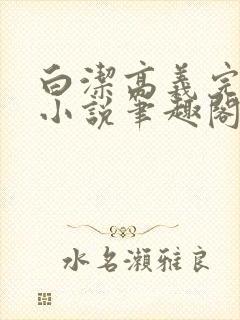 白洁高义完整版小说笔趣阁