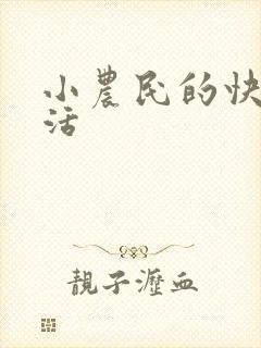 小农民的快乐生活封面
