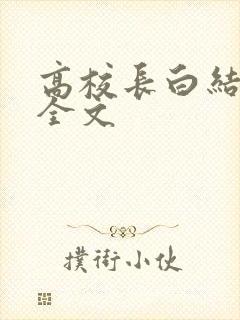 高校长白结小说全文
