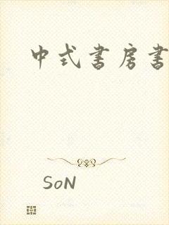 中式书房书柜封面