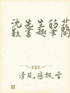 沈先生的花式调数书趣笔阁