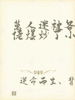 万人迷被各路大佬爆炒了小说