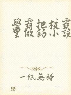 学霸把校霸往死里做的小说