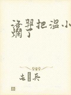 洛羿把温小辉做烂了