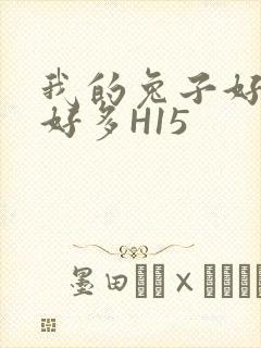 我的兔子好软水好多H15封面