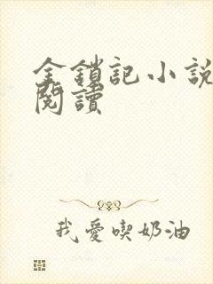 金锁记小说全文阅读封面