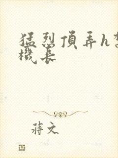 猛烈顶弄h禁欲机长