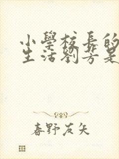 小学校长的幸福生活刘芳是谁