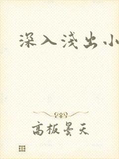 深入浅出小说