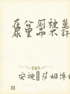 在公厕被万人C尿里面不许漏出来