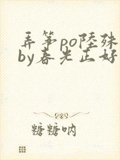 弄筝po陆殊词by春光正好