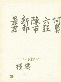 最新陈六何沈轻舞都市狂枭封面