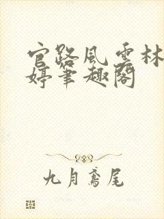 官路风云林海姜婷笔趣阁