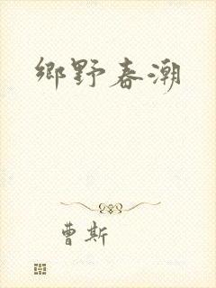乡野春潮封面