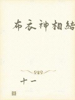 布衣神相结局封面