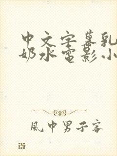 中文字幕乳授乳奶水电影小说