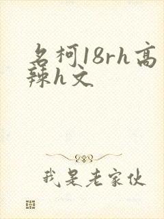 名柯18rh高辣h文