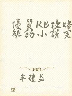 优质RB攻略系统的小说完整版封面