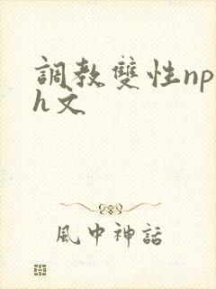 调教双性np高h文