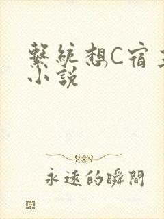 系统想C宿主的小说封面