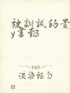 被训诫的贵妃by书懿