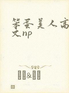 笨蛋美人高辣h文np