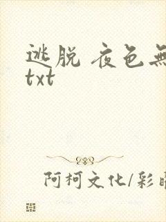 逃脱 夜色无边txt
