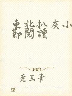 东北扒灰小说分节阅读