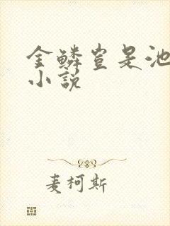 金鳞岂是池中物小说封面