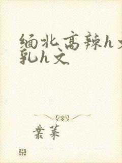 缅北高辣h文乱乳h文